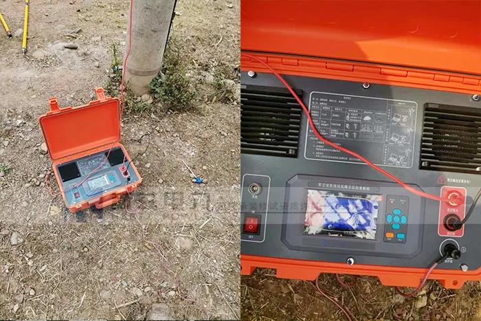 倾轧线接地故障模拟故障测试仪客户现场