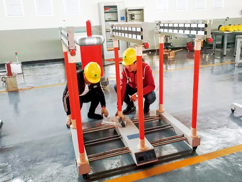 国网忻州供电公司清静工用具实验室测试装备验收